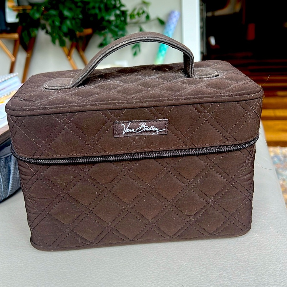 Vera Bradley hard makeup case